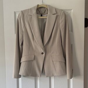 White House Black Market Tan Blazer
